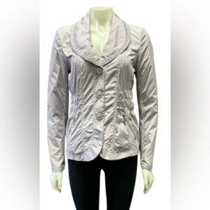 Bylyse Wind Breaker Lilac Size Small EUC